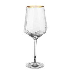 Glas vinglas hem hamrade bägare rött vinglas diamant champagneglas vinglas