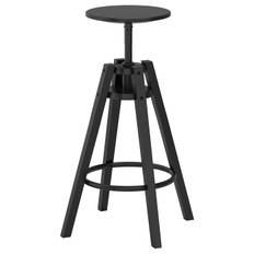 IKEA - DALFRED barstol, sort, 63-74 cm