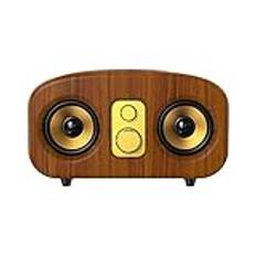 Pawlickio 1 Datorn Hög Ljudlåda Portabelt Hi-Fi Ljudsystem Trådlös Bluetooth Högtalare Retro Subwoofer