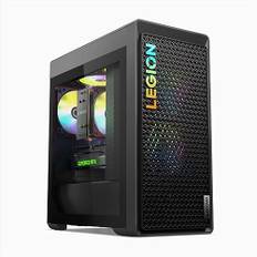 Lenovo Legion Tower 5 (8. Gen) Gaming-Desktop PC | AMD Ryzen 5 7600 | 16GB RAM | 1TB SSD | NVIDIA GeForce RTX 4060 Ti | Win11 Home | QWERTZ | grau | inkl. Tastatur & Maus | 3 Monate Premium Care
