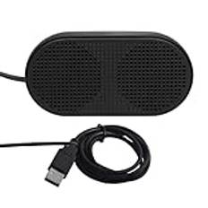 Laptop Sound Resa Laptop-högtalare Små Multimediahögtalare Plug-in USB-högtalare Bärbara Skrivbordshögtalare USB-hemhögtalare Kompakt Ljudsystem USB-ljudhögtalare Lättvikts USB-högtalare Laptop-hö