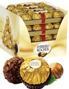 16 x 4-pack Ferrero Rocher Chokladkonfekt på 50 g - Hel låda