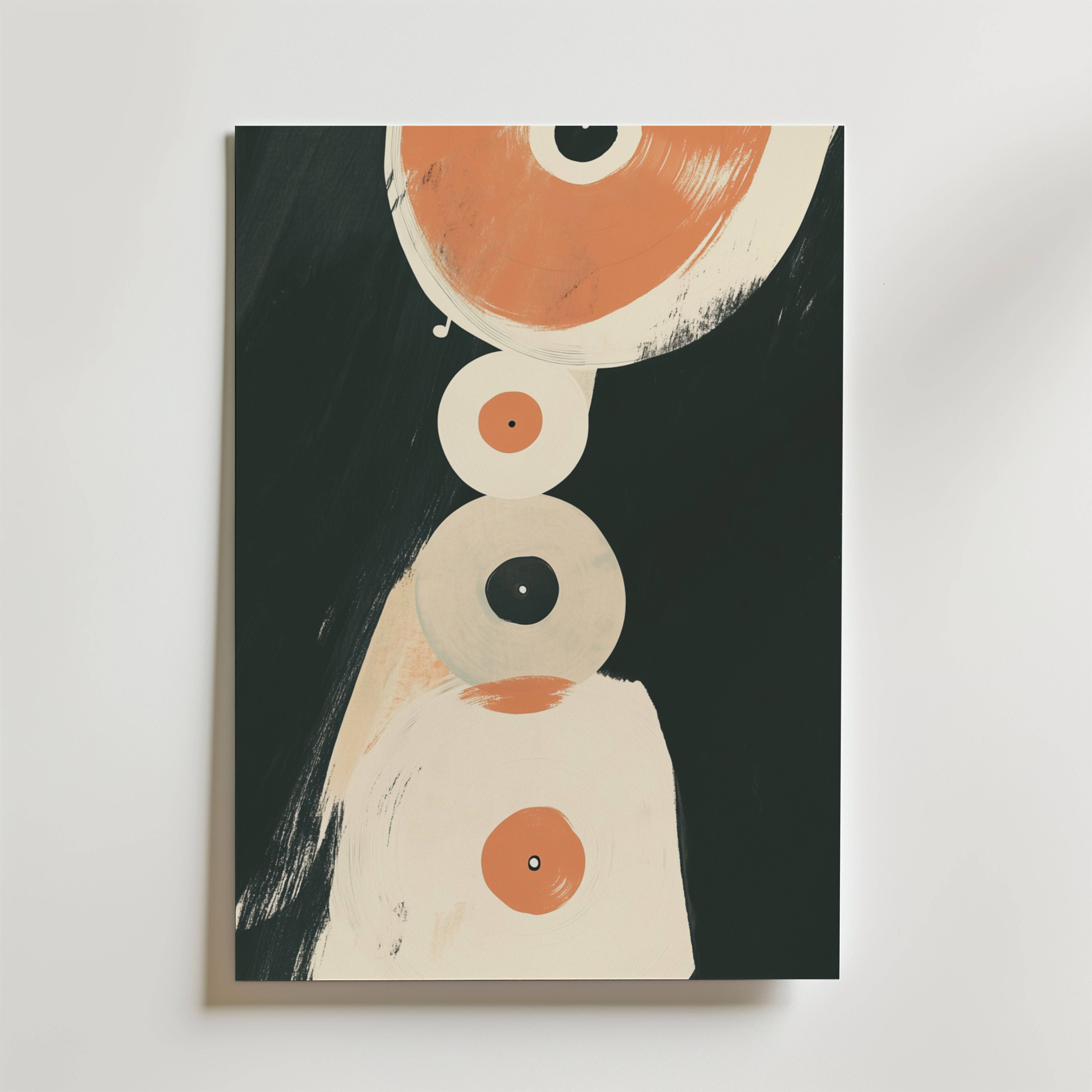 Track by Track Poster - Fine Art Poster 50x70 cm
