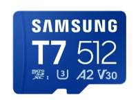 (ComputerSalg) Samsung T7, 1 TB, MicroSDXC, UHS-I, 170 MB/s, Class 3 (U3), V30