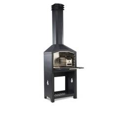 Braaimaster Kolgrill FS Single - Svart / Utan skorsten / Utan stativ