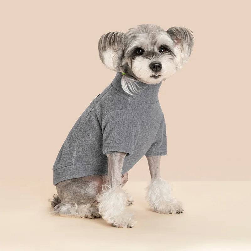 Soft Warm Jacket for Small, Medium & Large Dogs & Cats - Light Gray / 3XL (3XL)