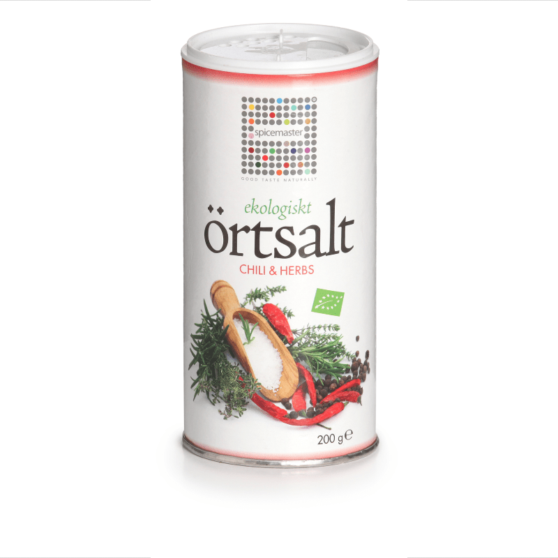 SPICEMASTER ÖRTSALT CHILI & HERBS eko