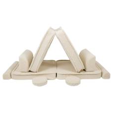 MeowBaby Stor Modular Sofa til Børn - Premium Bearly, Creme