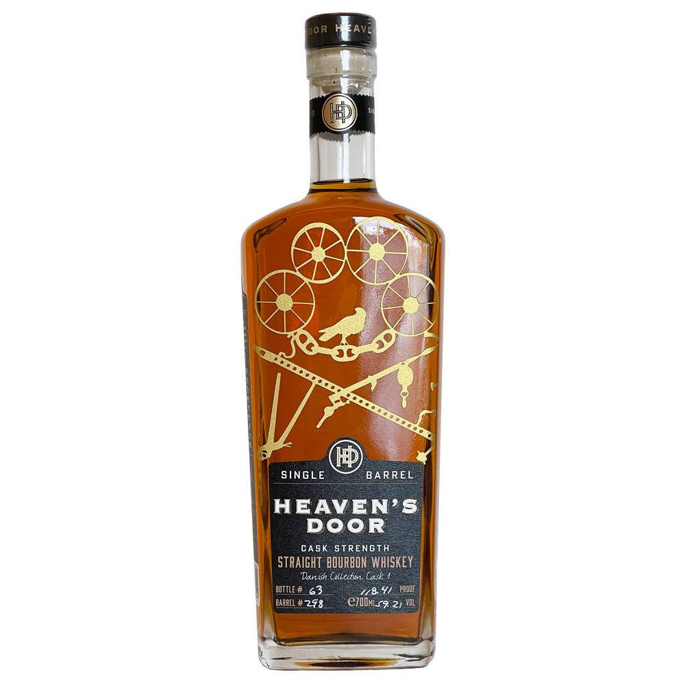 Heaven's Door Single Barrel Straight Bourbon Cask Strength.