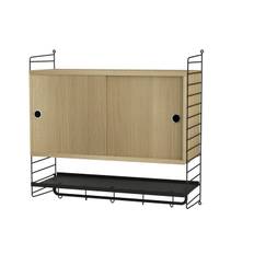 Bedroom F Reol - Sort/Eg - String Furniture