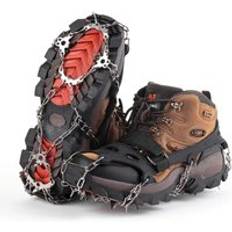 wholesale ski crampons best microspikes 19 claws anti-slip chain crampons hiking spikes ice crampons for shoes