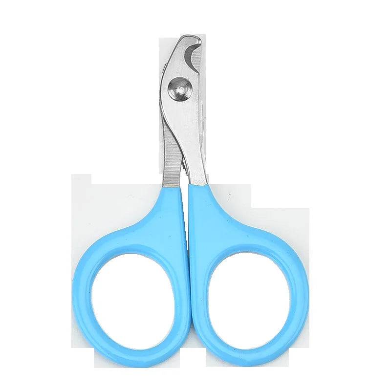 Professional Pet Nail Clippers for Cats and Small Dogs - Light Blue
