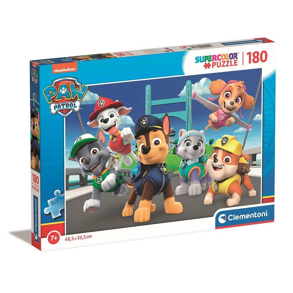 Paw Patrol Rickety Ridge 180-bitars pussel Clementoni