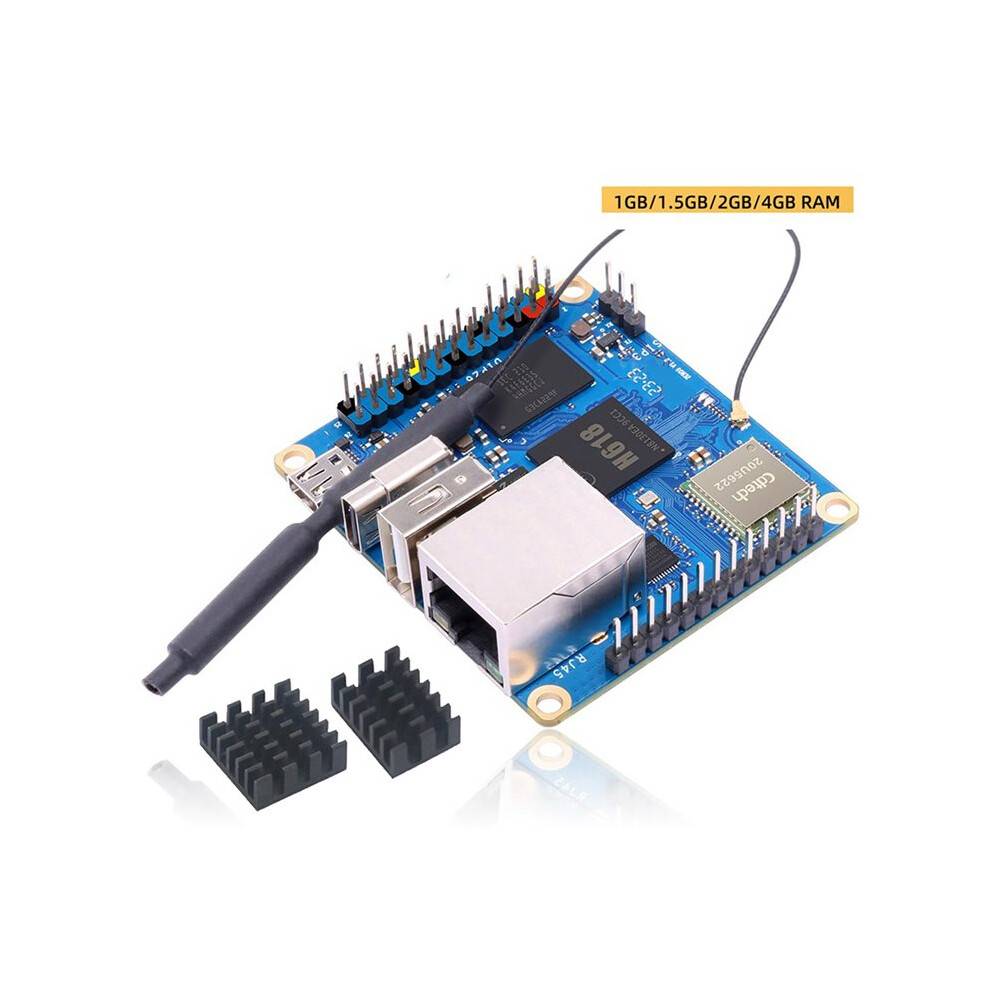 10X for Orange Pi Zero 3 Development Board 1GB+Heat Sink H618 WiFi5+BT 5.0 Gigabit LAN for Android 12 Debian12