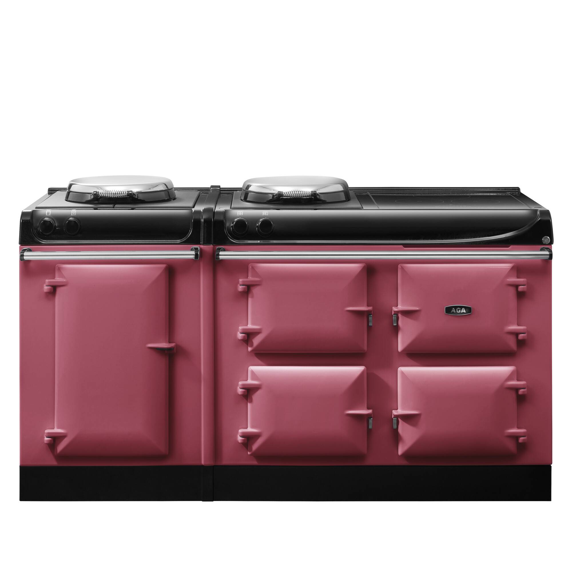 AGA R3 170 2 plattor och induktionshäll 3 zoner - Raspberry