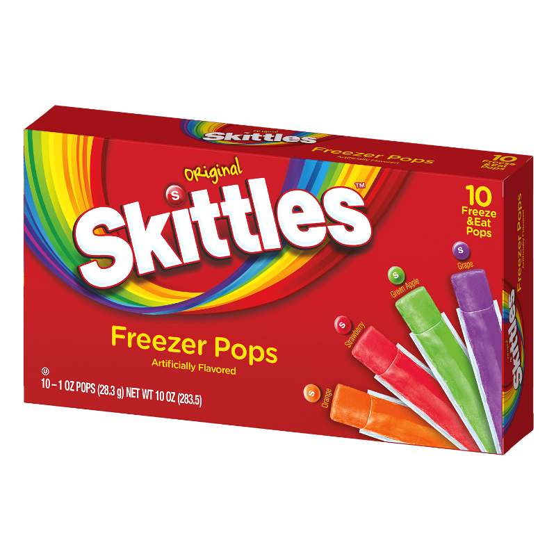 Skittles Freezer Pops