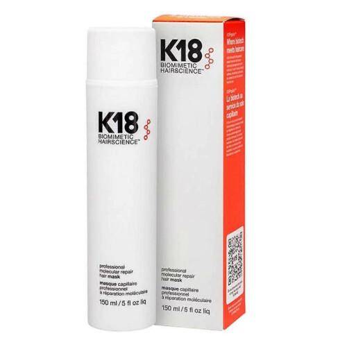 150ml K18 Leave-in Molekylär Reparerande Hårmask Skada Återställ Mjukt Hår Djup mindre