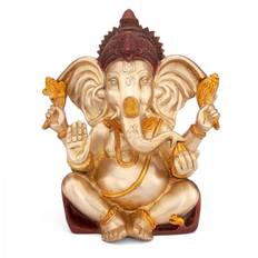 Ganesha Statue i messing - 25 cm.