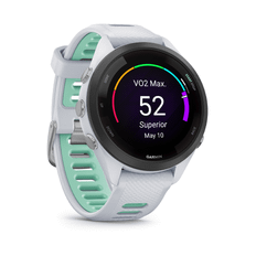 Garmin Unisex Forerunner 265S Music Running Watch in White
