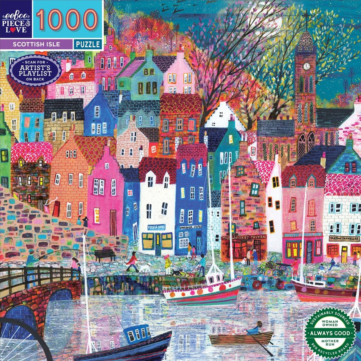 Pussel med 1.000 bitar - Scottish Isle