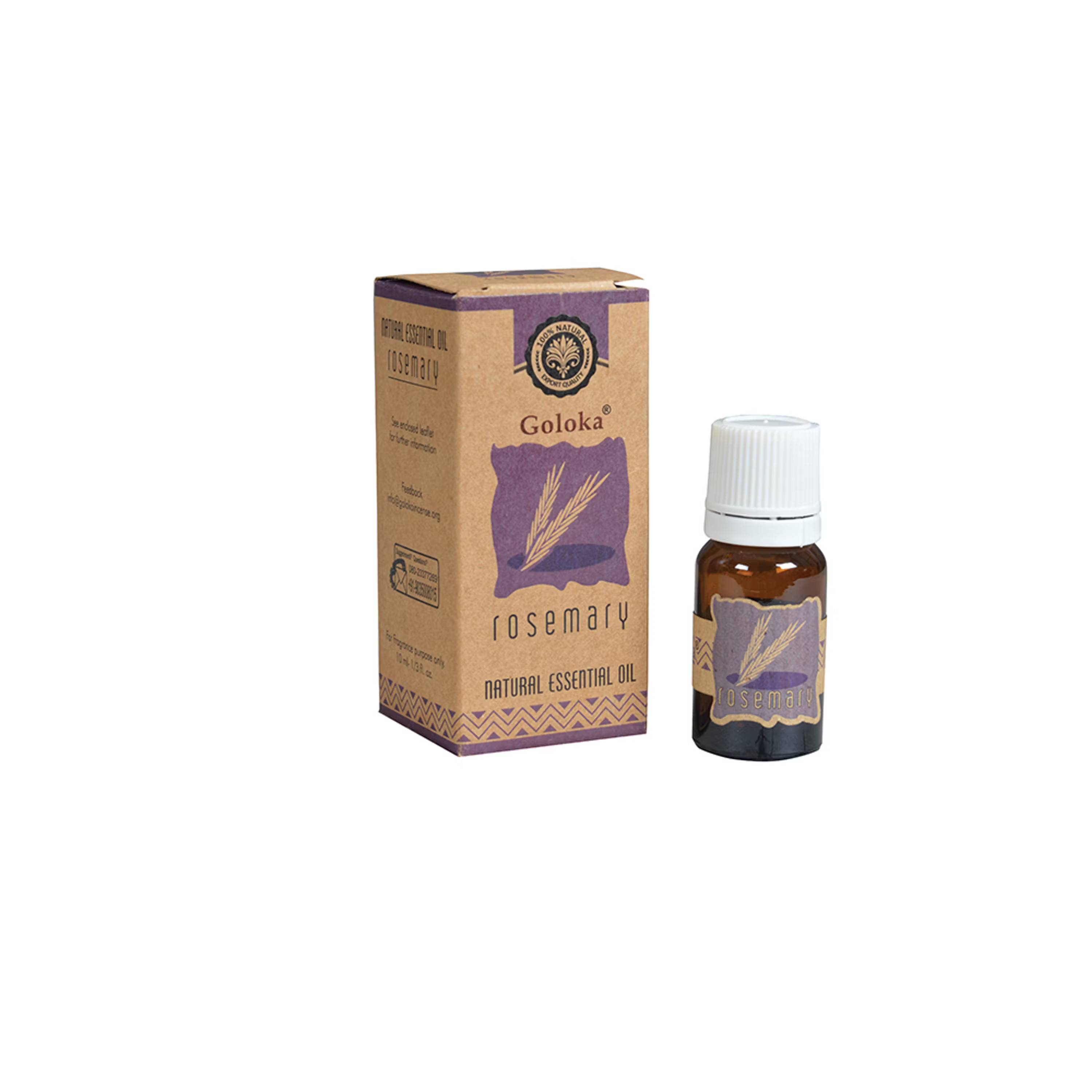 Rosmarin, Rosemary, Eterisk Olja 10ml, Goloka