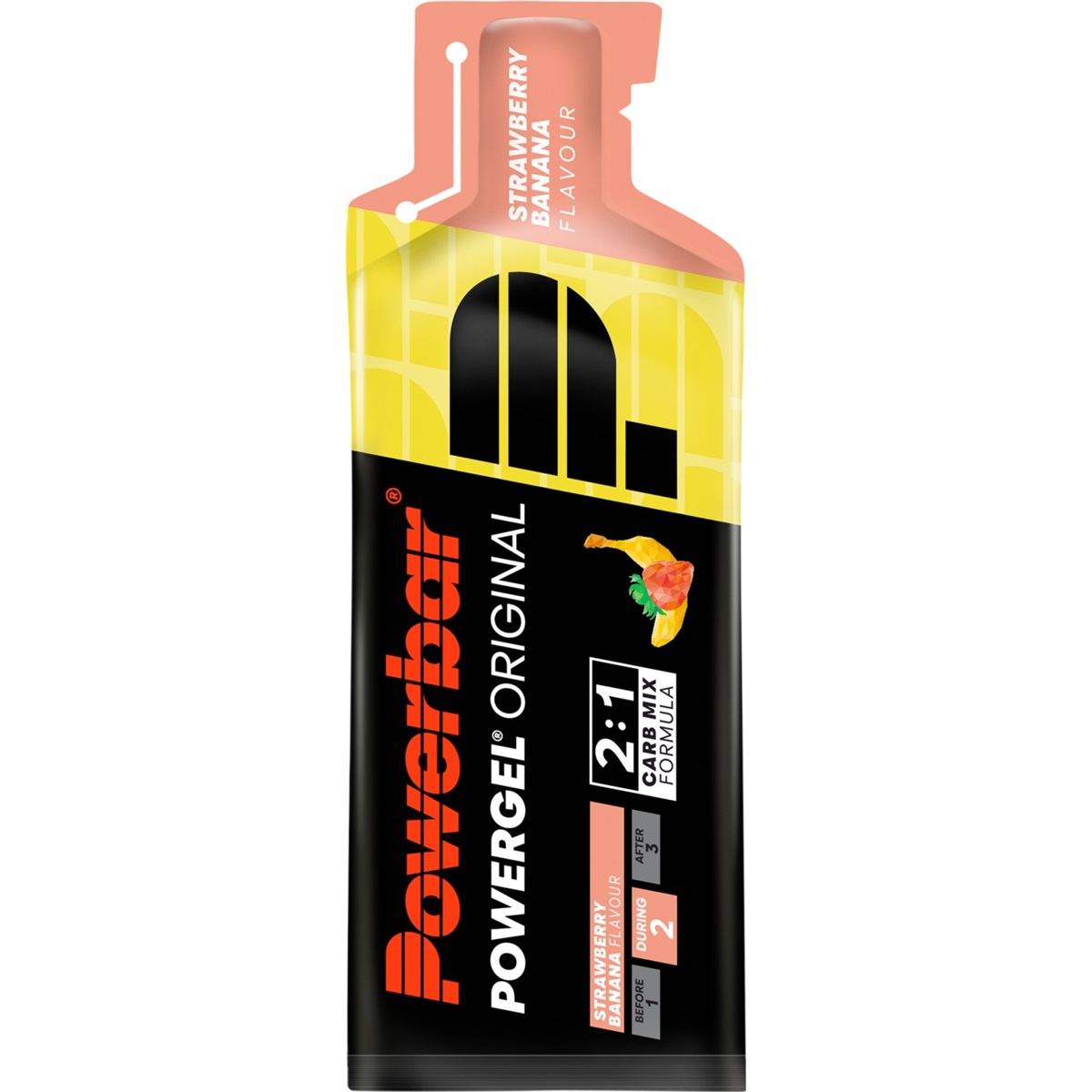 Energigel PowerBar PowerGel Original Strawberry Banana 41gr