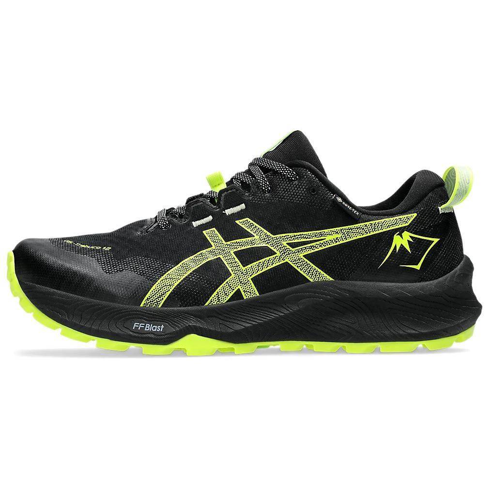 ASICS Gel Trabuco 12 Gtx Svart Säkerhetsgul 1011B801-003 cm säkerhet gul färg