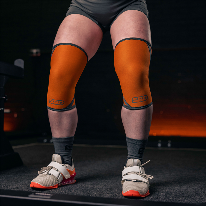 Forge Knee Sleeves 7mm Orange, XS