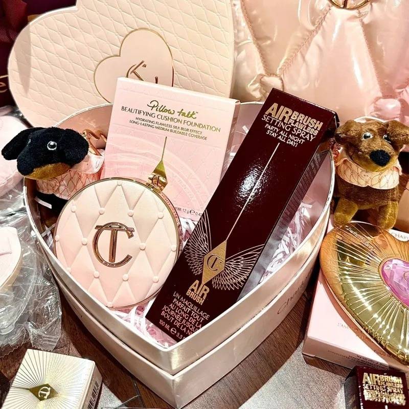 Charlotte Tilbury Collagen Lip Gloss Eyeshadow Palette Waterproof Oil Powder Compact Long Lasting Matte Hydrating Face Makeup