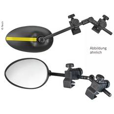 Backspegel Speed fix Clip-on XXL Convex, par