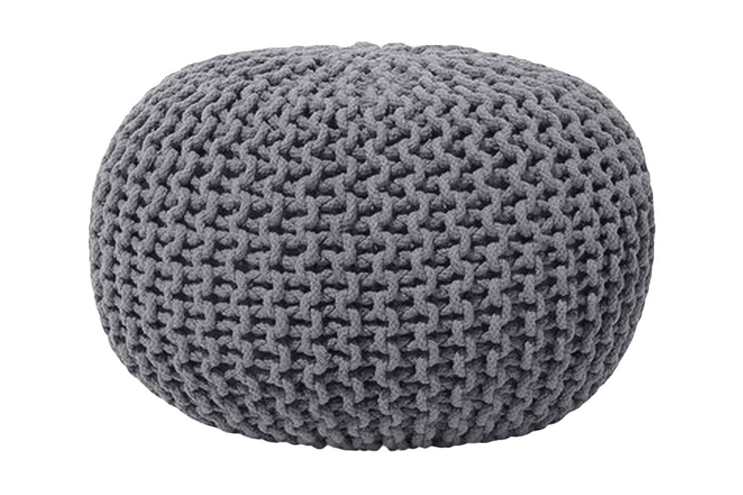 Conrad Sittpuff 50 cm - Grå Sittpuff