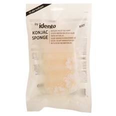 Idento Konjac Body Svamp - Hvid