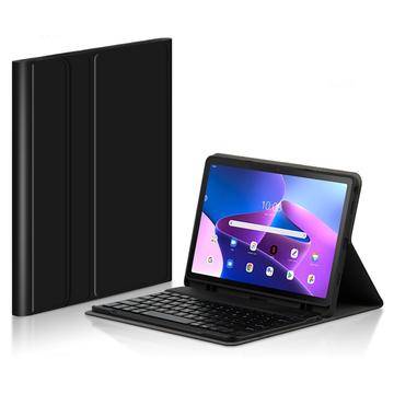 Lenovo Tab M10 Plus Gen 3 Cover med Bluetooth Tastatur (Open Box - Bulk) - Sort
