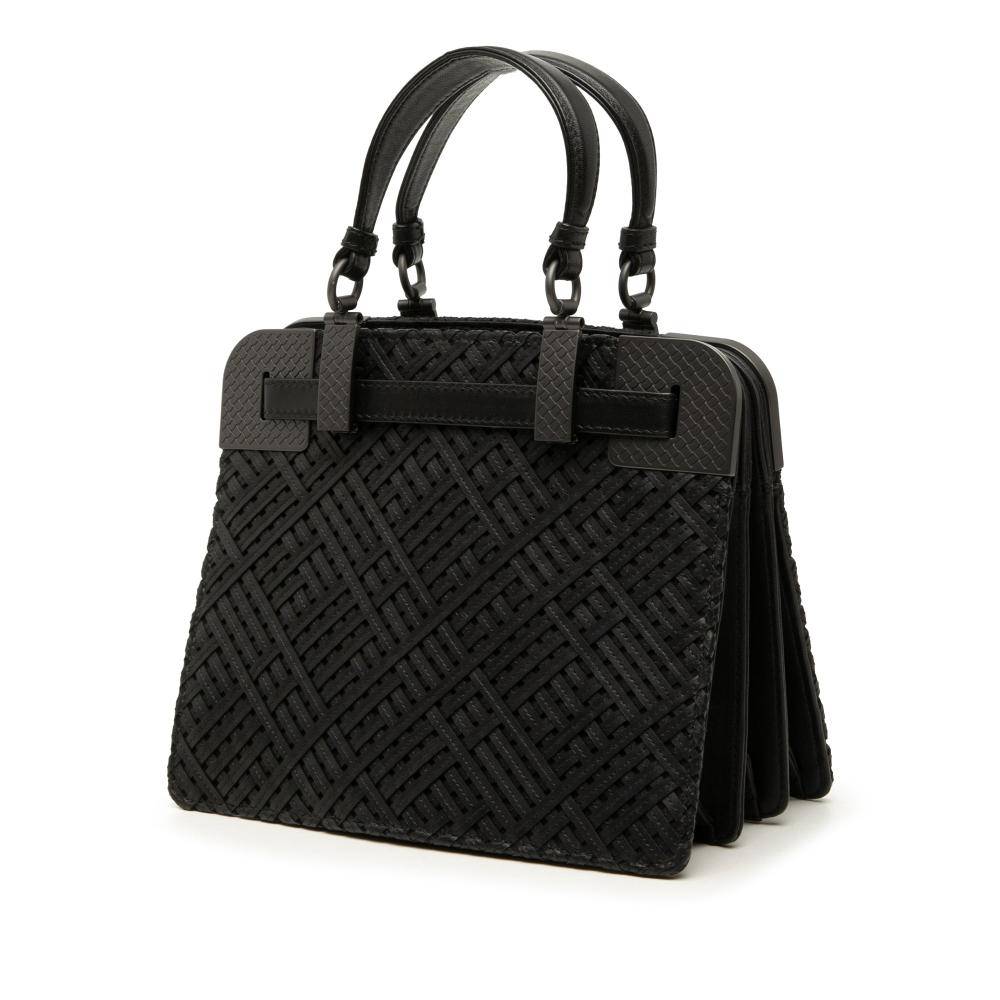 Bottega Veneta Vintage Tote Stl. - Totebags Från Magasin - Black (L 18.50cm x W 22.50cm x D 11cm)