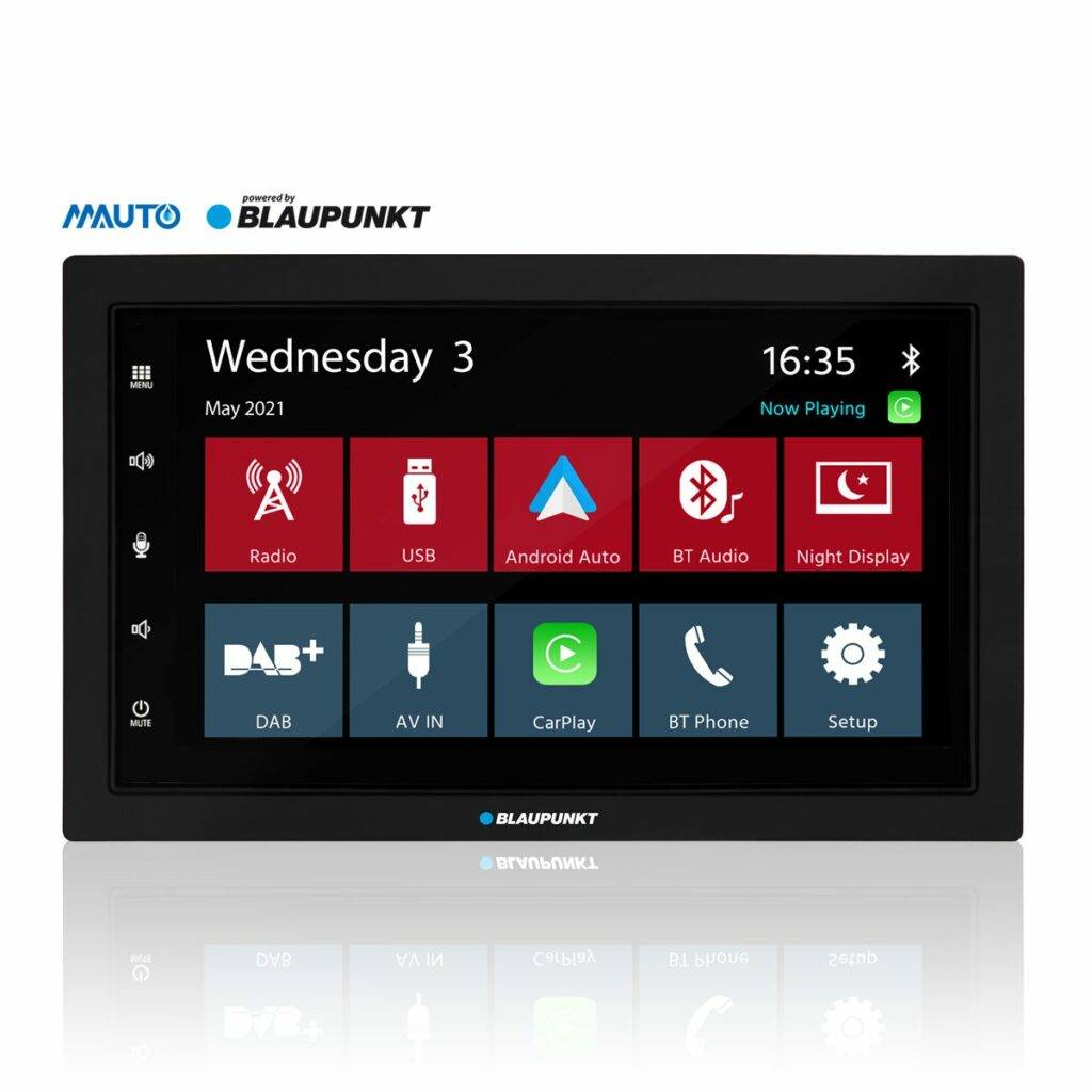 Autoradio 2DIN med 7'' touchskærm - Blaupunkt Rotterdam 600DAB - Android Auto & Apple Carplay