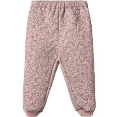 Wheat Termobukser Alex Stl. 74/9m unisex - Byxor Från Magasin - Soft Lavender Flowers (74/9m)