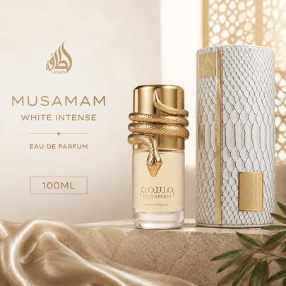 Lattafa Musamam White Intense EDP 100ML, present, födelsedagspresent, morsdagsgåva