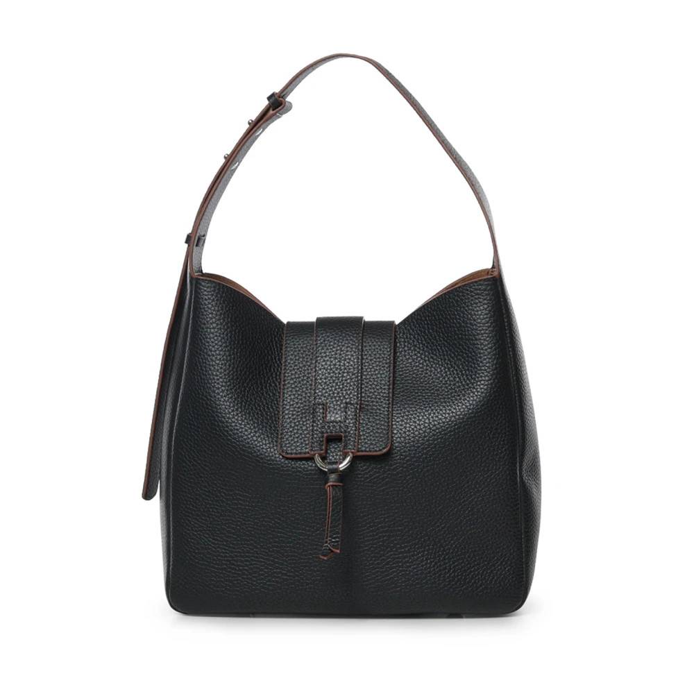 Hogan Hobo Trend Taske - Tasker - Dame - Sort - ONE SIZE - Uld