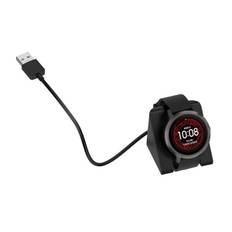 Laddstation till Garmin Venu 3 / Venu 3s / Vivoactive 5 - USB 1m - Svart