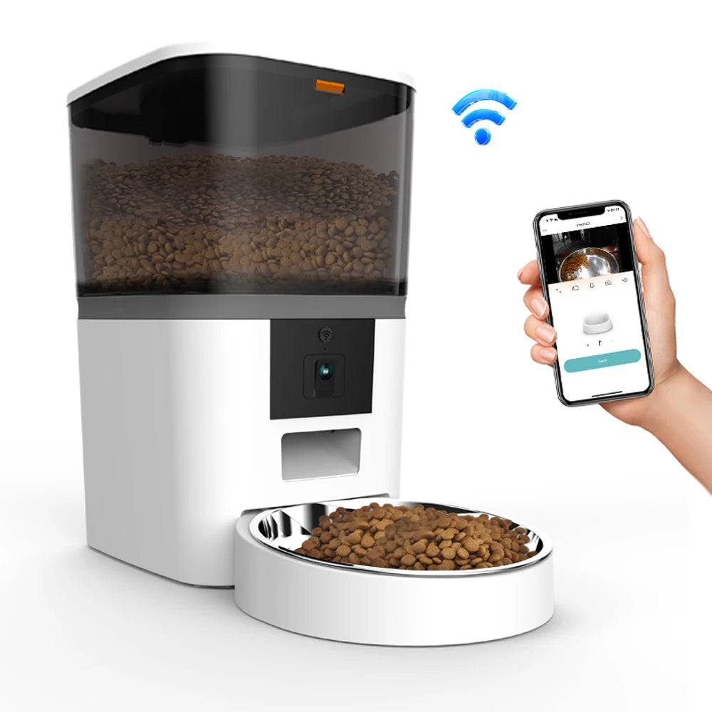 Automatic Pet Feeder with Video & Wi-Fi - Video C
