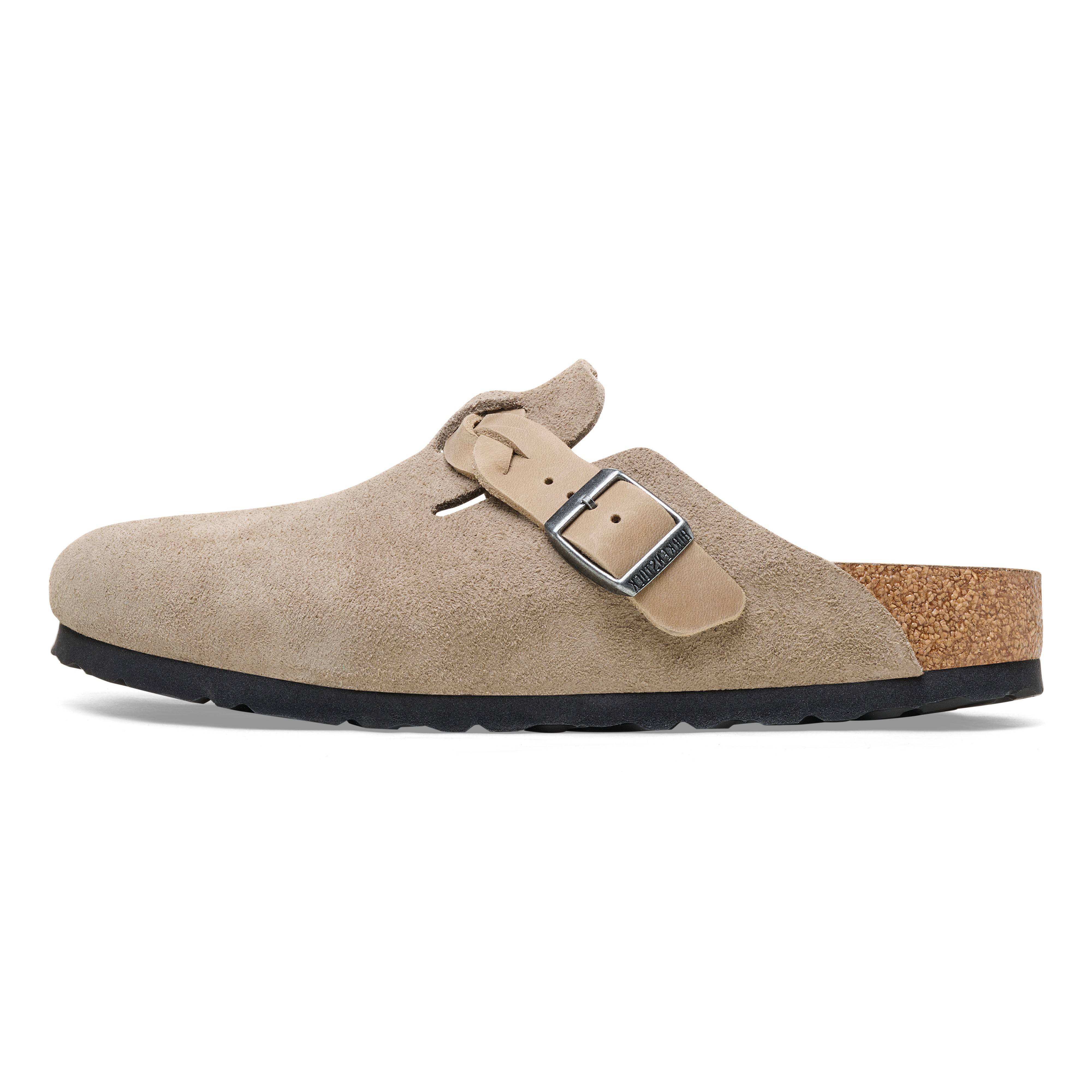 Birkenstock Boston Braided Sandal 41 TAUPE