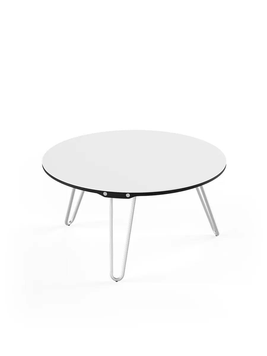 AK1811 Sidebord fra Naver Collection Ask sortbejdset / H: 30 cm / Rustfrit stål - Jacobsen Plus