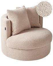Lænestol DALBY Boucle Beige