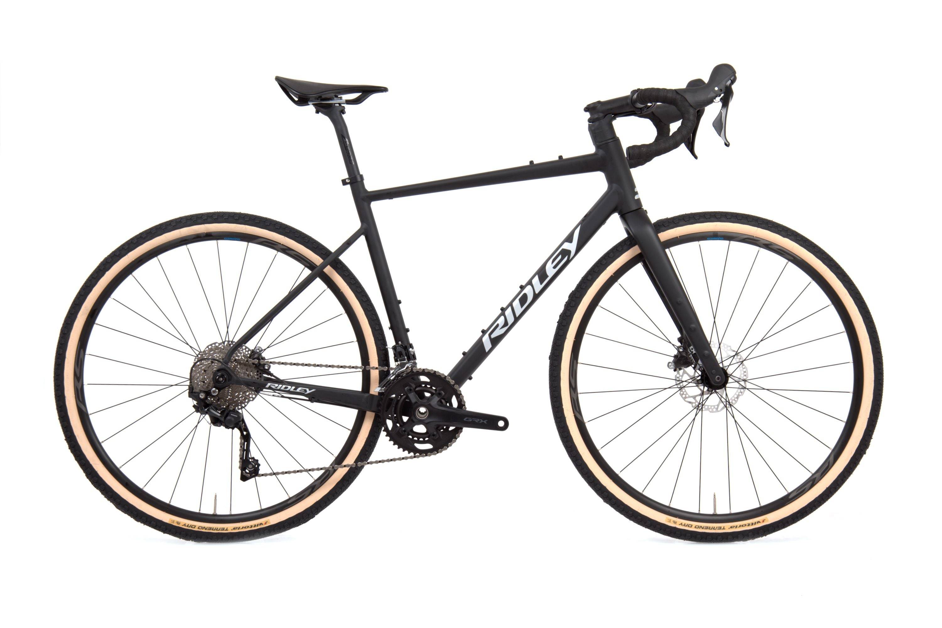 Ridley Kanzo Adventure Alu 2024 - Shimano GRX 10sp - Shimano RS171 DB - 153 / xl / Black