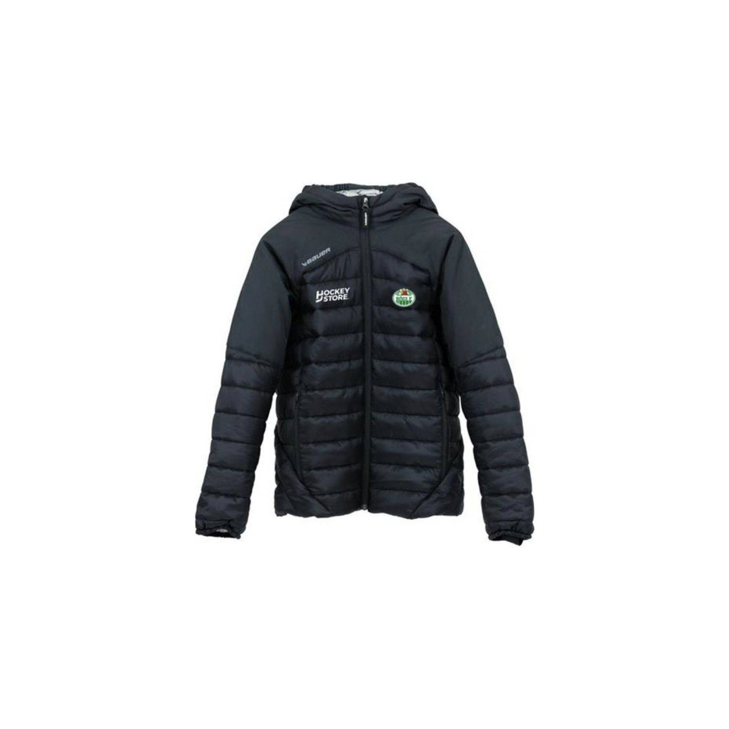 Bauer Jacka Team Puffer RBK J16 Jr - Svart (XS)