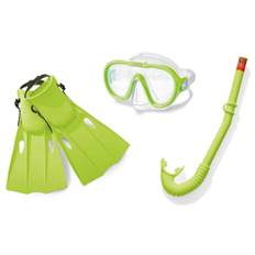 Dykkersæt til børn: maske + snorkel + finner INTEX 55655