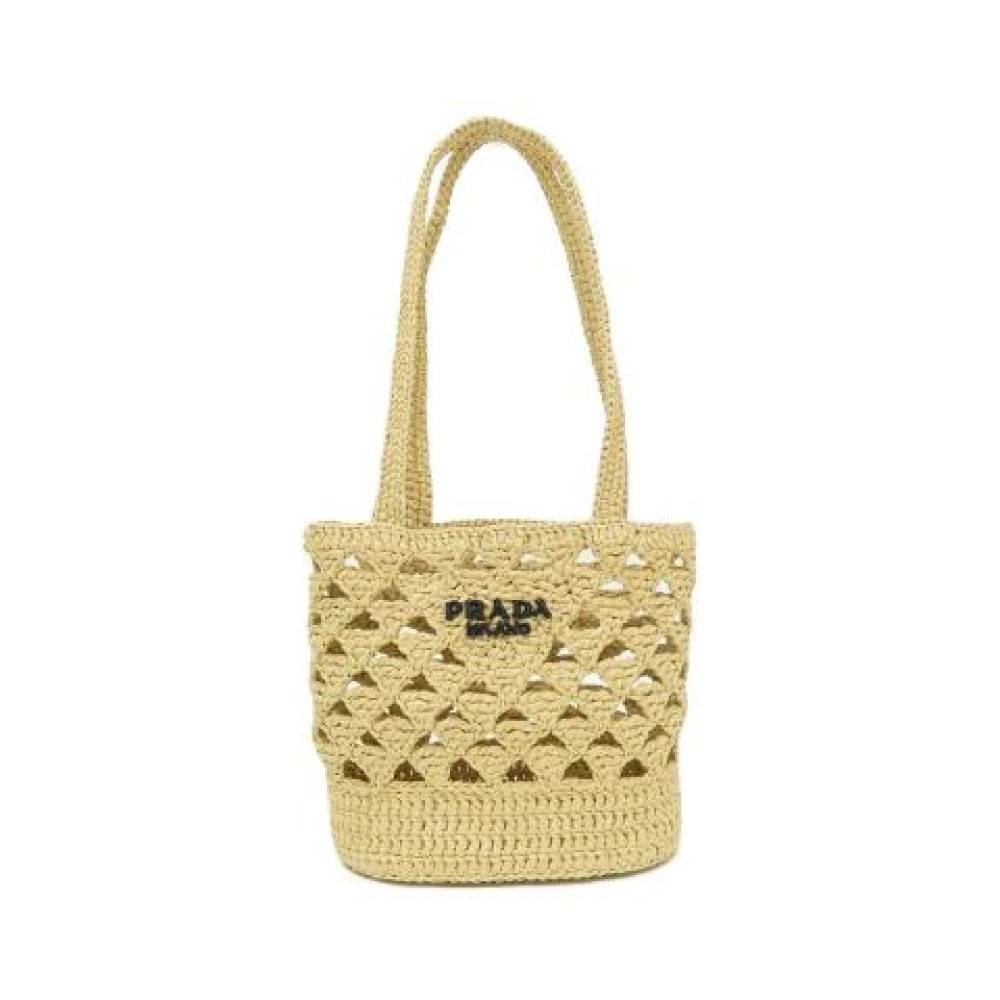 Prada Vintage - Pre-owned Virkad Handväska Vintage - Dam - ONE Size -
