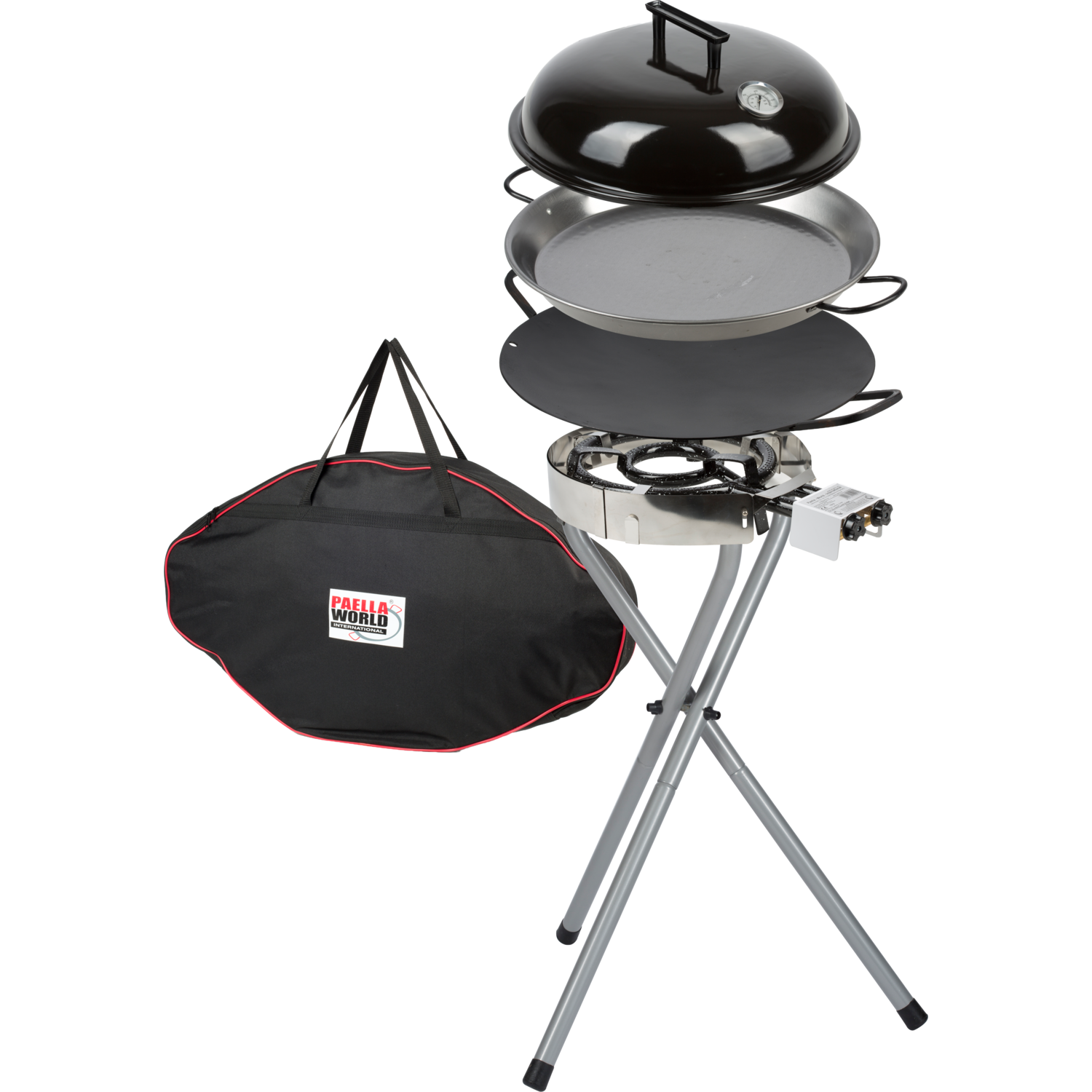 Grillsæt transportabel Ø50 cm