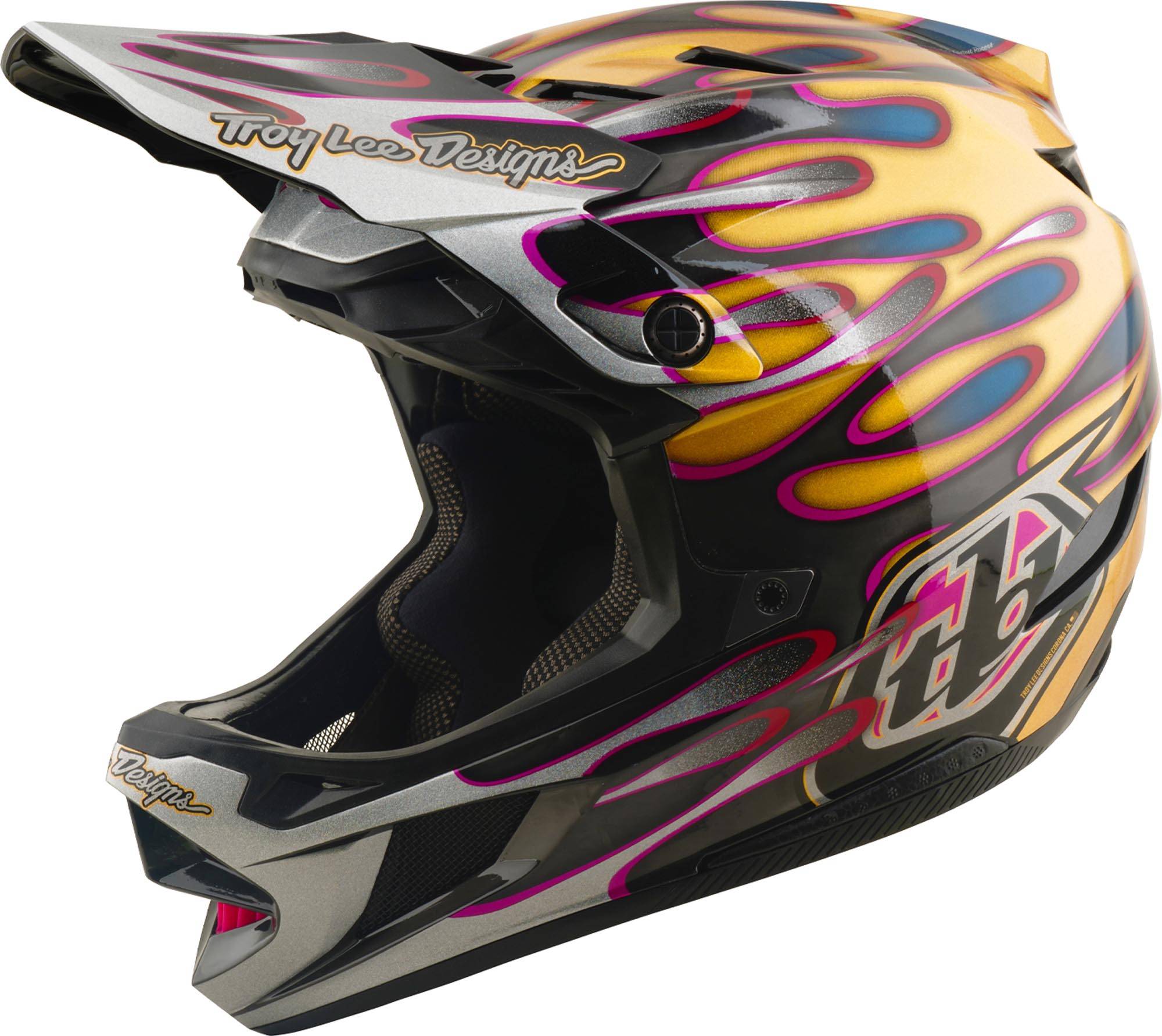 Troy Lee Designs D4 Carbon MIPS Overspray Nedförshjälm
