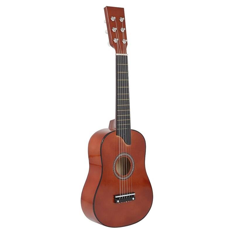 Mini Akustisk Gitarr 25" för Nybörjare